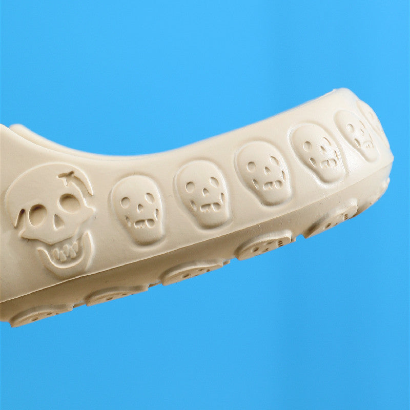 Halloween Skull Slippers