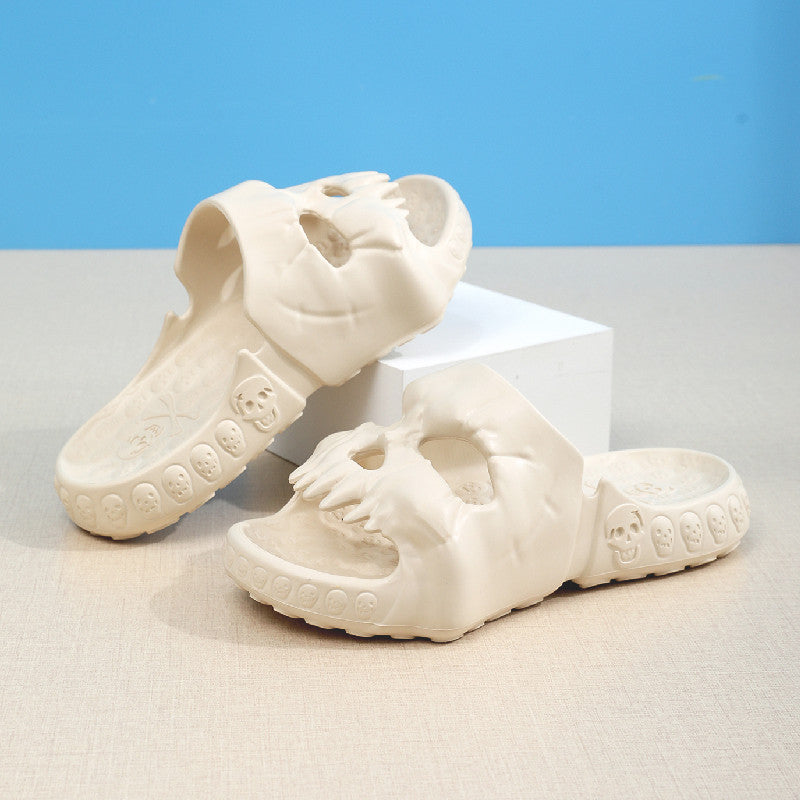 Halloween Skull Slippers