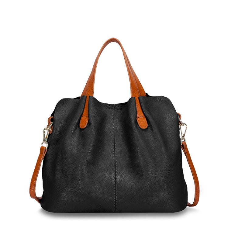 Genuine Cowhide Top Grain Leather Messenger Bag