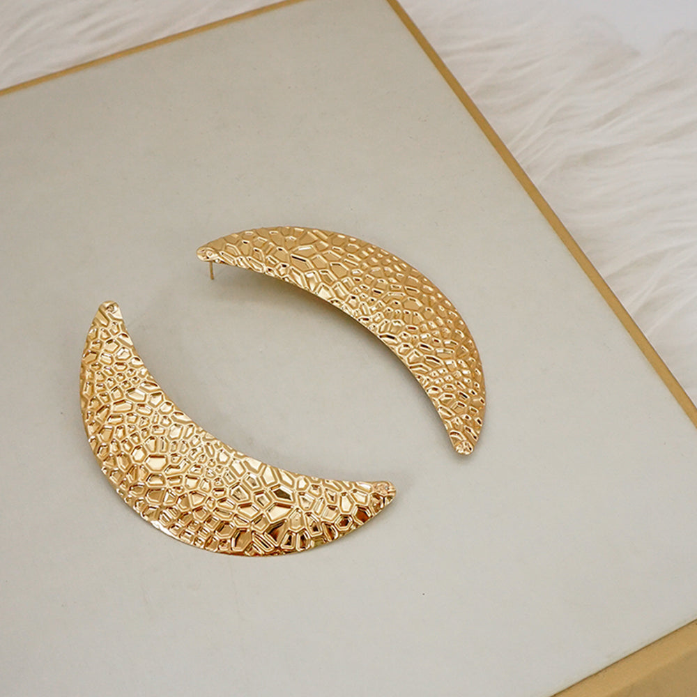 Bold Geometric Pendant Dangle Earrings