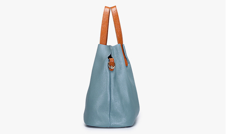 Genuine Cowhide Top Grain Leather Messenger Bag