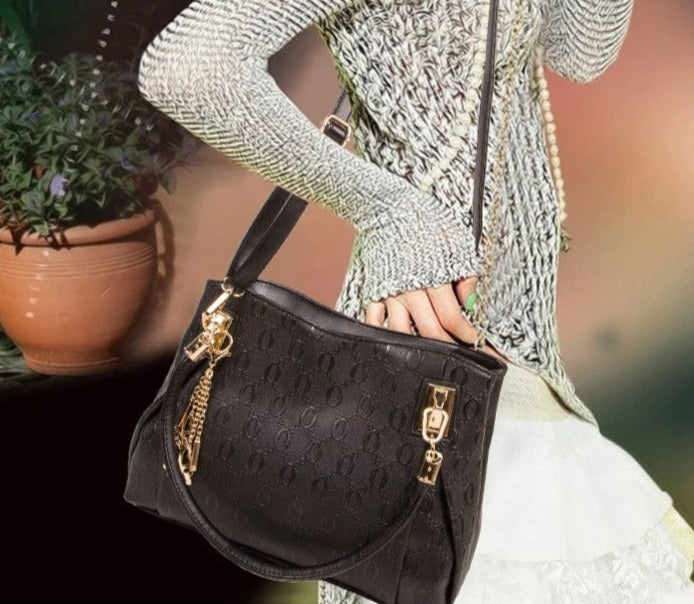3Pcs PU Soft Leather Handbag Set