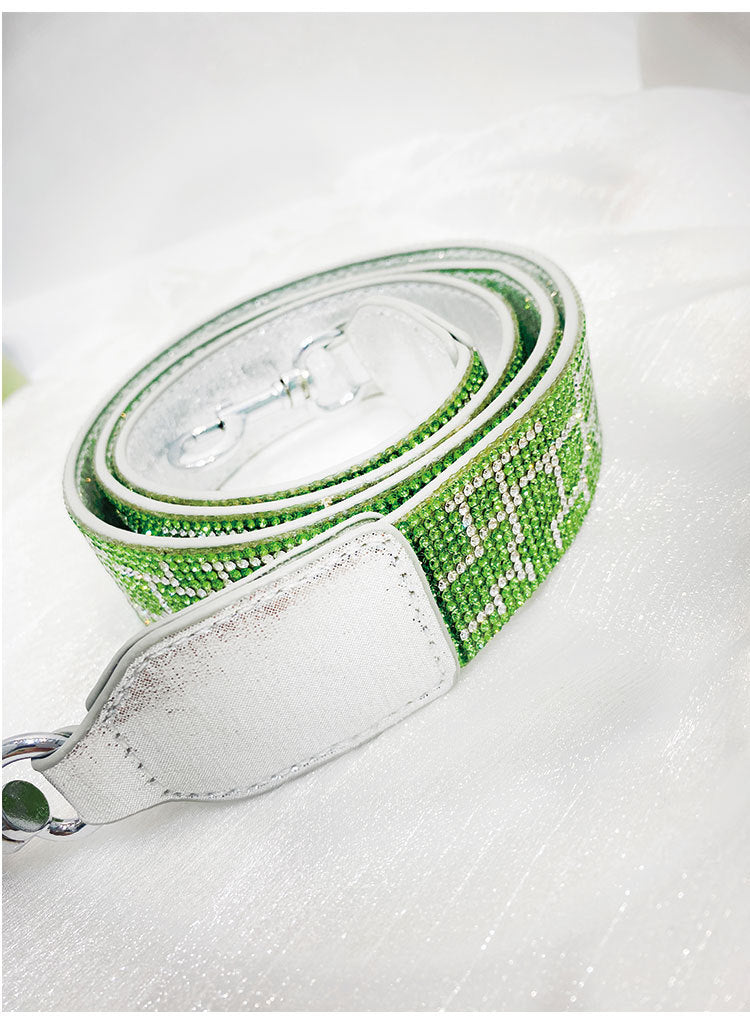 Stylish Rhinestone Clutch Bag with Shoulder Strap