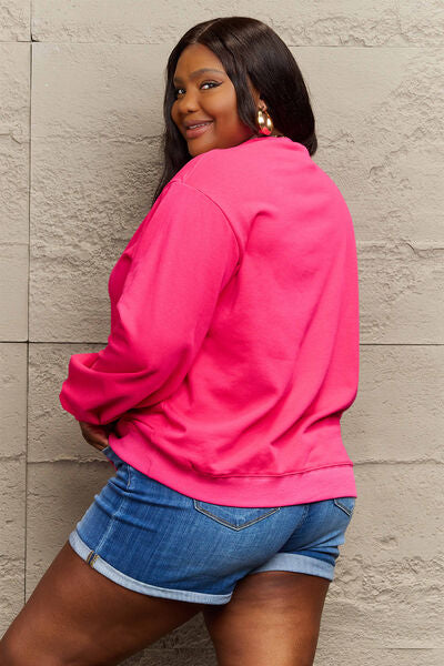 SNOW DAY SUPPORTER Round Neck Sweatshirt