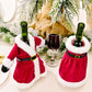 2-Pack Christmas Dress Wine Bottle Covers