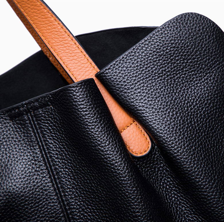 Genuine Cowhide Top Grain Leather Messenger Bag