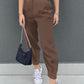 High Waist Cropped Pants