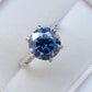 5 Carat Moissanite 925 Sterling Silver Ring