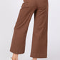 Wide Leg Cropped Pants