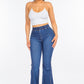 American Bazi High Waist Curvy Flare Jeans