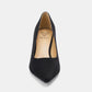 Faux Suede Point Toe Pumps