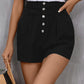 Pocketed High Waist Shorts