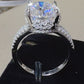 5 Carat Moissanite 925 Sterling Silver Ring