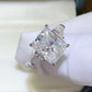 5 Carat Moissanite 925 Sterling Silver Ring