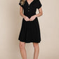 V-Neck Short Sleeve Dress