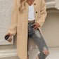 Button Up Long Sleeve Coat