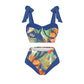 Tropical Print Boho Bikini Set