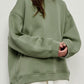 Oversize Round Neck Dropped Shoulder Sweatshirt