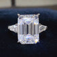 10 Carat Moissanite 925 Sterling Silver Ring