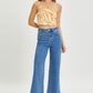 RISEN High Rise Wide Leg Jeans