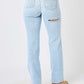 Judy Blue Full Size High Waist Distressed Straight Jeans