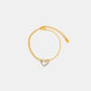 18K Gold-Plated Heart Bracelet