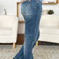 Judy Blue Mid Rise Release Hem Jeans