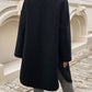 Button Up Long Sleeve Coat