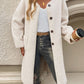 Button Up Long Sleeve Coat