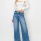 RISEN High Rise Wide Leg Jeans