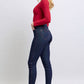 Judy Blue Heart Shaped Back Pockets Skinny Jeans