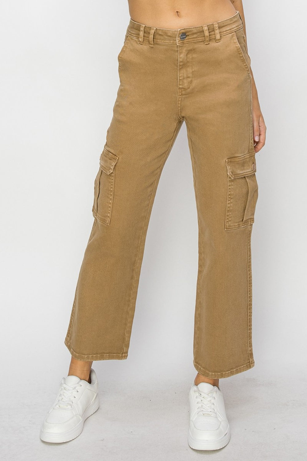 Risen High Rise Cargo Jeans