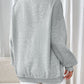 Round Neck Long Sleeve Sweatshirt