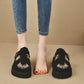 Round Toe Platform Loafers