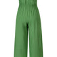 Tied Cutout Tube Wide Leg Jumpsuit