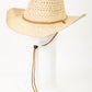 Rope Strap Straw Braided Hat