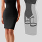 Built-In Shapewear Scoop Neck Sleeveless Dress