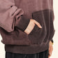 Drop Shoulder Long Sleeve Hoodie with Kangaroo Pocket