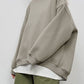 Oversize Round Neck Dropped Shoulder Sweatshirt