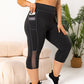 Plus Size Pocketed High Waist Active Leggings