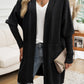 Open Front Long Sleeve Cardigan