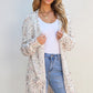 Open Front Long Sleeve Cardigan