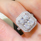 2 Carat Moissanite 925 Sterling Silver Ring