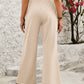 Elastic Waist Wide Leg Pants