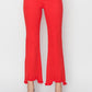 RISEN Mid Rise Step Hem Cropped Pants