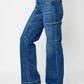 Judy Blue High Waist Cargo Jeans