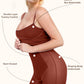 Built-In Shapewear Scoop Neck Sleeveless Dress