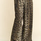 Leopard Wide Leg Pants