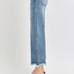 Risen High Rise Cropped Flare Jeans