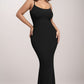 Built-In Shapewear Sleeveless Maxi Dress